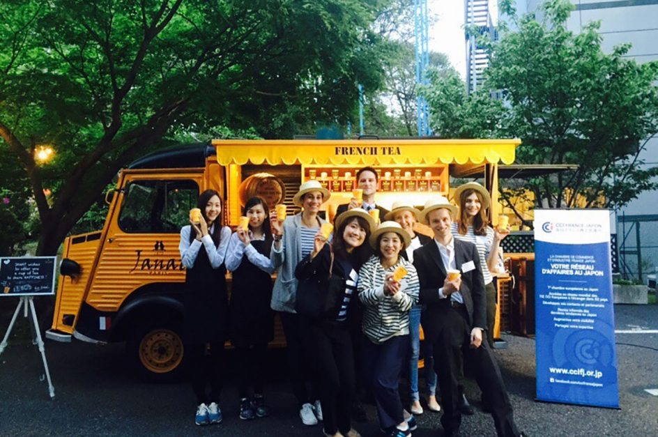 French Tea Caravan in tokyo